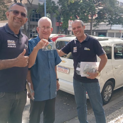 Ordem Pública de VR se aproxima de taxistas e amplia canal de comunicação 